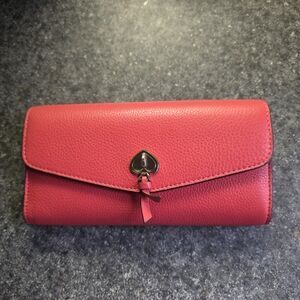 Kate Spade Pink Leather Wallet